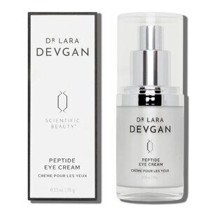 NIB DR. LARA DEVGAN SCIENTIFIC BEAUTY Peptide Eye Cream Full Size Retail $215.00